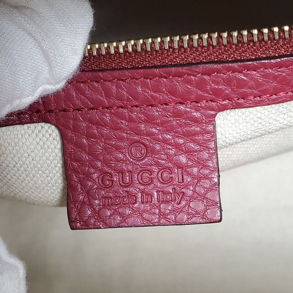 100% Auth Gucci Canvas Vintage Boston Satchel Bag - Picture 14 of 15